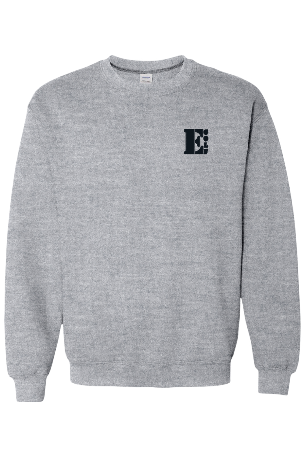 Adult Elite Embroidered Sweatshirt - Black Logo